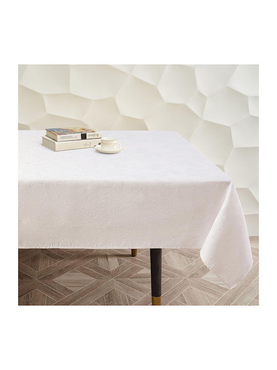 Față de masă Rezistent la pete Washable Waterproof Alb 140x200cm
