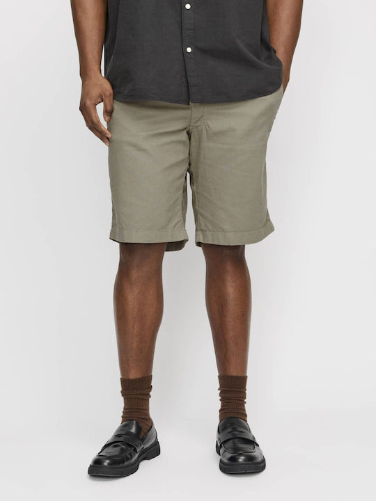 Jack & Jones Ανδρική Βερμούδα Χακί
