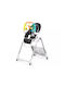 Peg Perego Prima Pappa Follow Me Plus Foldable Baby Highchair with Adjustable Height Licorise