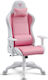 SENSE7 Spellcaster FUKU Scaun Gaming Din piele ecologică cu Brațe Reglabile White/Pink