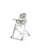 Peg Perego Siesta Follow Me Foldable Baby Highchair with Adjustable Height Jaguars
