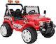Wrangler Style Διθέσιο Τύπου 12 Volt Κόκκινο