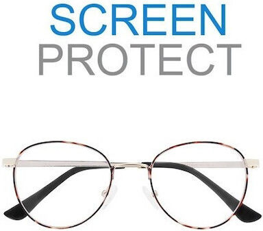 Silac Reading Glasses +3.50 in Gold color