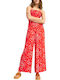 Palm Groves Women's One-piece Suit Poppy Red