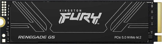 Kingston FURY Renegade G5 SSD 4TB Тип M.2 с Връзка PCI Express 5.0 Съвместим с PlayStation 5 SFYR2S/4T0