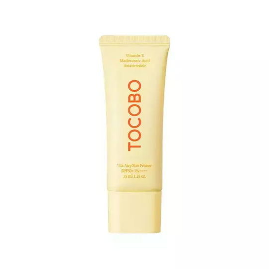 Tocobo Vita Airy Sun Primer Waterproof Sunscreen Cream Face SPF50+ 35ml