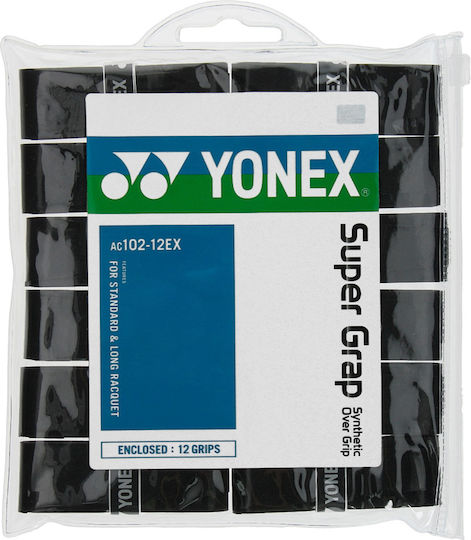 Yonex Super Grap Overgrip X 12 Schwarz