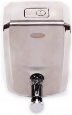 Flüssigseifenspender Satin Edelstahl 800 ml