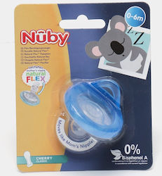 Nuby Schnuller Silikon Blau für 0-6 Monate Nuby Schnuller Silikon Blau für 0-6 Monate