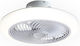 Home Lighting Dalton Plafonieră 46cm cu Lentile de Mărire Albă