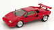 1/12 Lamborghini Countach Lp5000 Qv 1985 Red Engine & Opening Doors