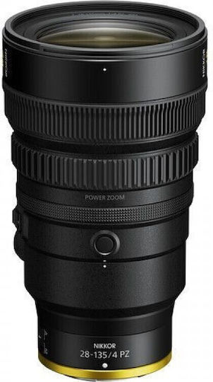Nikon Full Frame Camera Lens Nikkor Z 28-135mm f/4 PZ Fixed for Nikon Z Mount Black