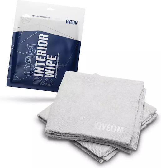 Gyeon Interiorwipe Evo Συνθετικά Πανιά Καθαρισμού για Εσωτερικά Πλαστικά - Ταμπλό Αυτοκινήτου 2τμχ
