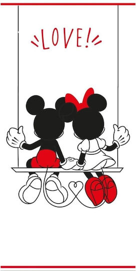 Disney Mickey & Minnie Love Beach Towel 70x140cm