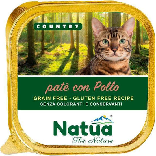 Natua Wet Cat Food in Tray with Chicken 100gr