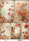 Maja's Memories Rice Paper 22.5x32cm Poppies Mdra4354