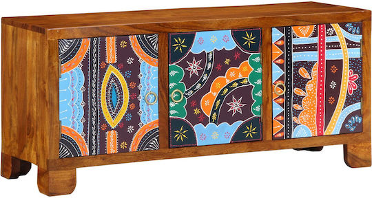 Schuhschrank aus Massivholz 100x35x45cm