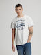 T-shirt White Melange