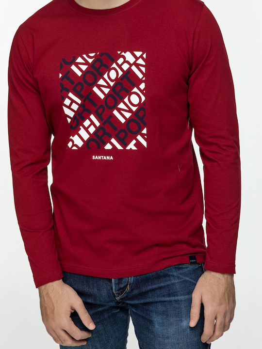 Santana T-shirt Μπορντό