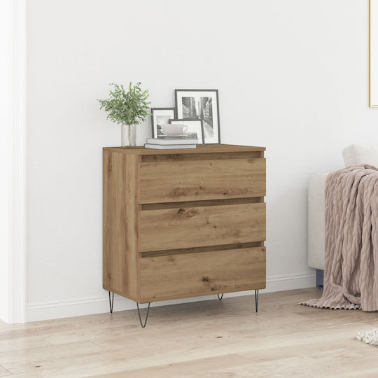 Wooden Chest of Drawers 60x35x70cm Wooden Chest of Drawers 60x35x70cm