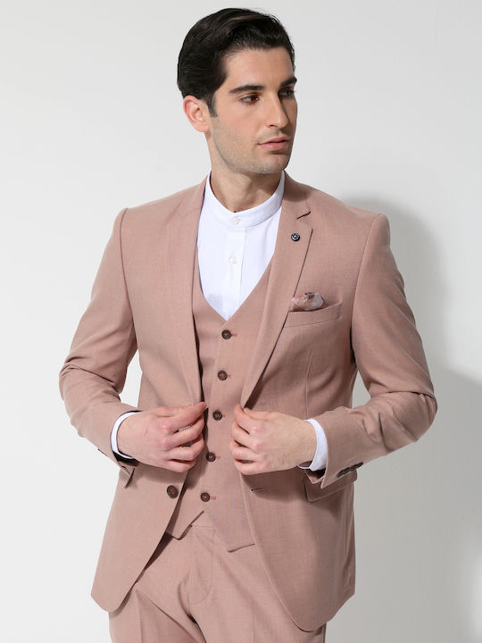 Herrenanzugsjacke Dust Pink