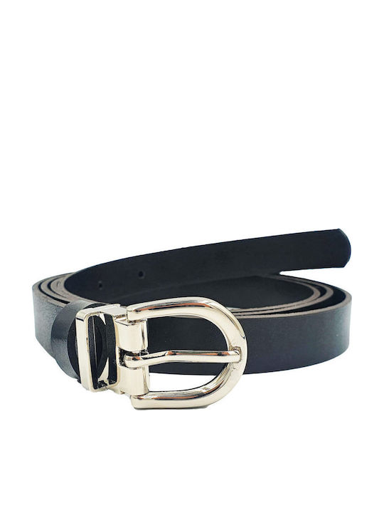 Tzevelion Leather Women's Belt Black