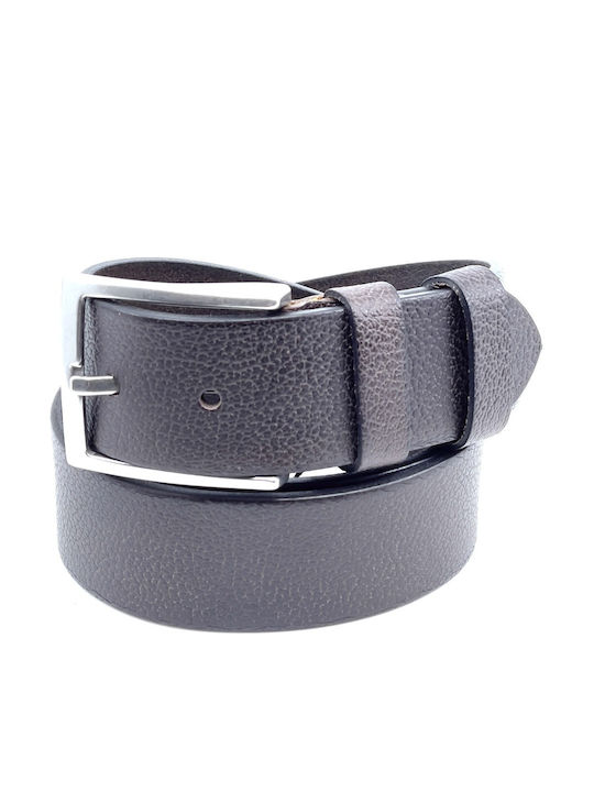 Legend Accessories Wide Men's Belt Leather Brown