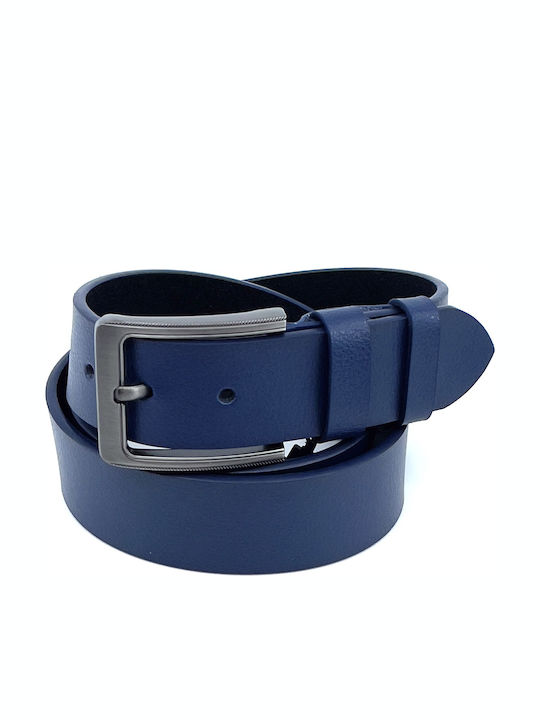 Legend Accessories Широк Мъжки Колан Кожен от К...