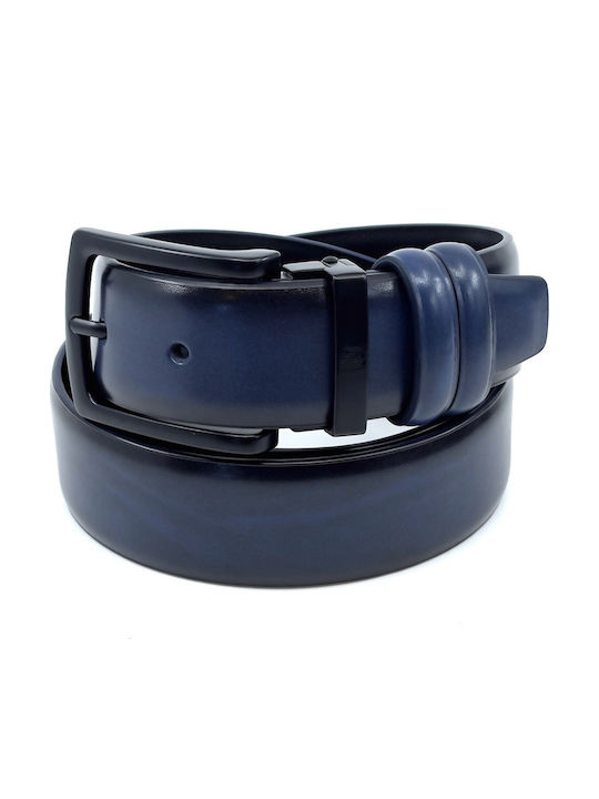 Legend Accessories Ανδρική Ζώνη Δερμάτινη Navy ...