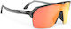 Rudy Project Cycling Glasses with Orange Frame & Dark Lenses
