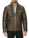 Winter Jacke Puffer Brown