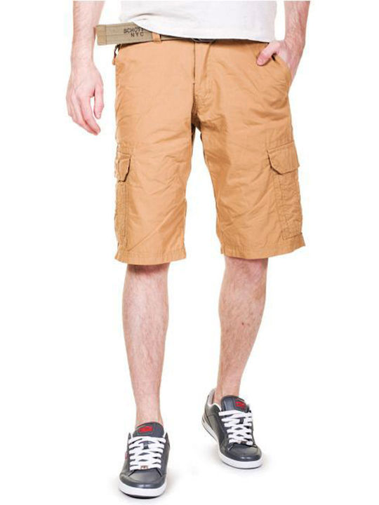 Ανδρική Βερμούδα Cargo Sand Brown