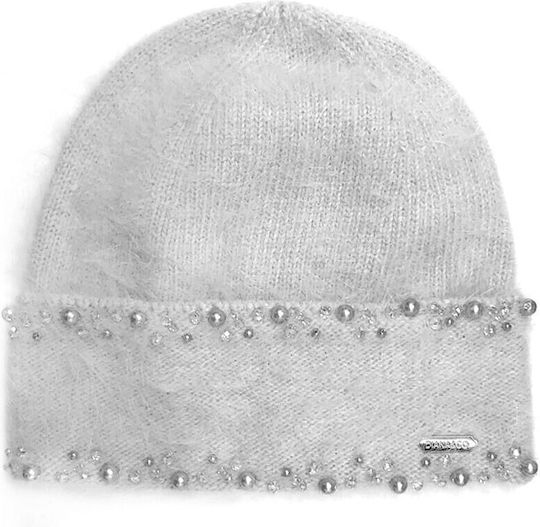 Beanie Frauen Beanie Gestrickt in Gray Farbe