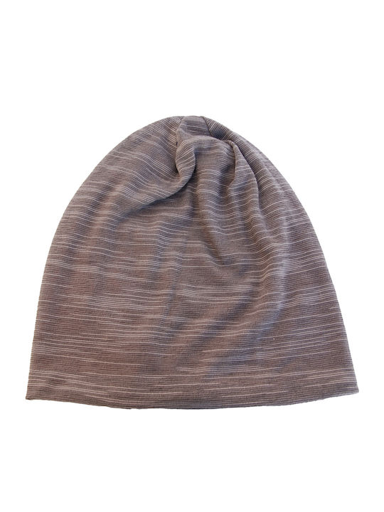 Beanie Beanie Knitted in Gray color