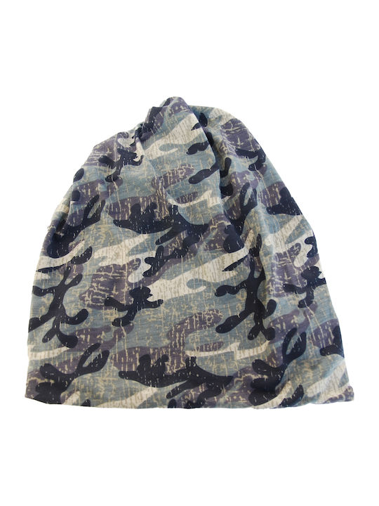 Beanie Ανδρικός Σκούφος Πλεκτός σε Χακί χρώμα