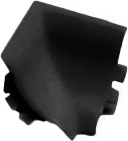 Inner Corner Joint Cover Mrk/120 Plastic Black 132-1310070116