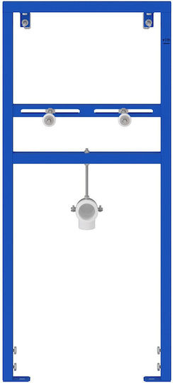 Vidaxl Bathroom Accessory Blue Metal 50 x 17.5 x 136 cm Durable Blue