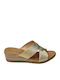 1940-953 Anatomic Women's Platform Shoes Gold