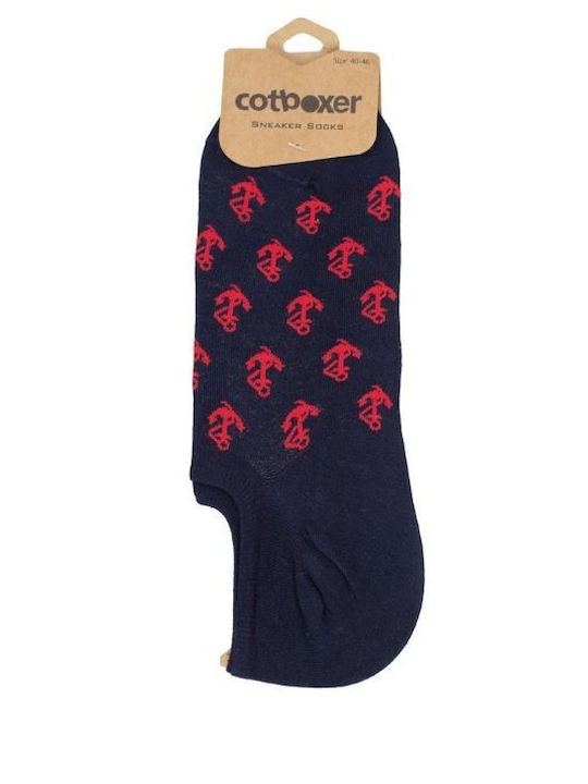 CotBoxer Bărbați Șosete Dark Blue 1Pachet