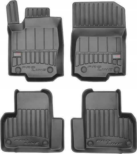 Frogum Set of Front and Rear Mats 4pcs for Mercedes-Benz ML 2011-2015 Black