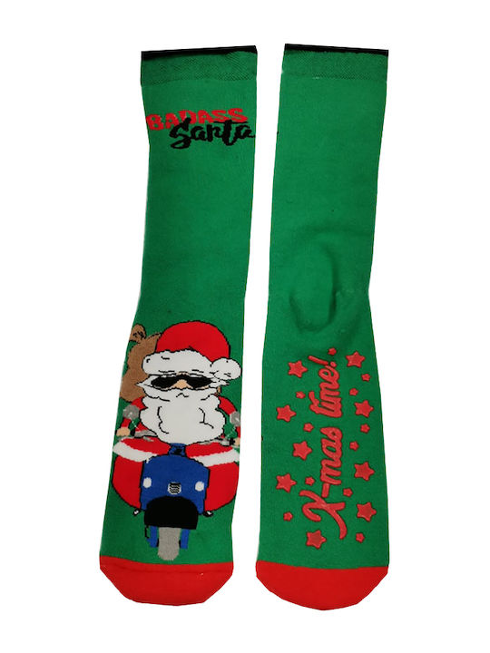 Sport Hg Herren Weihnachtssocken Grün 1Pack