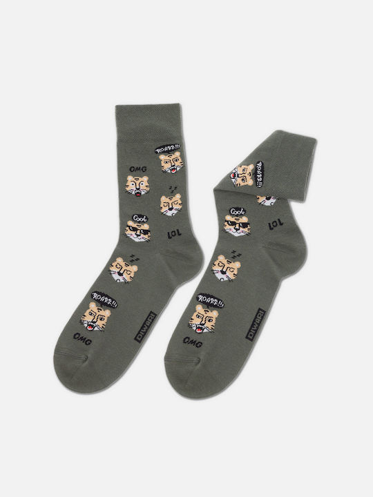 Diwari Herren Gemusterte Socken HAKI 1Pack Diwari Herren Gemusterte Socken HAKI 1Pack