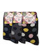 Pamela Damen Gemusterte Socken Multicolor 3Pack