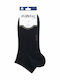 Dundar Men's Solid Color Socks Black
