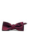 Herren Fliege und Einstecktuch Set Giovani Rossi Bwt2 Bordeaux