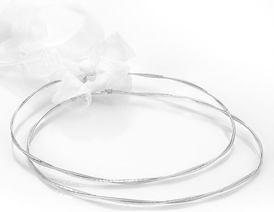Louvaris Handmade Silver Wedding Crowns