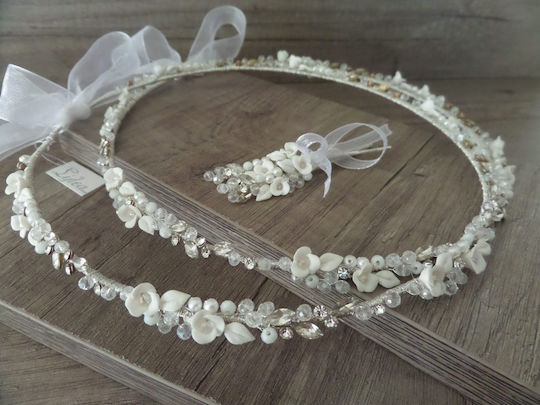 Handmade Porcelain Wedding Crowns