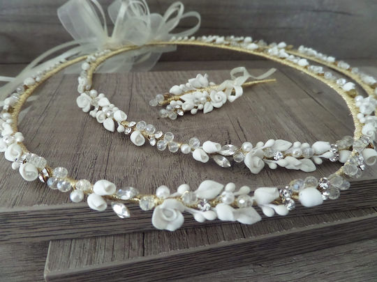 Handmade Porcelain Wedding Crowns