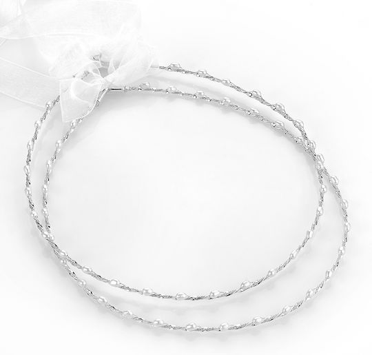 Louvaris Handgefertigt Silber Hochzeitskronen