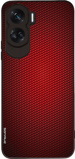Sonique Carbon Serie Hülle Honor 90 Lite 5G Rot